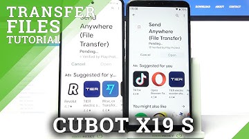 How to Send Files from Android Device to CUBOT X19 S – Use Send Anywhere App