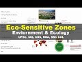 What is Eco Sensitive Zone | Aim, Criteria, Govt guidelines, Pros & Cons | Environment & Ecology