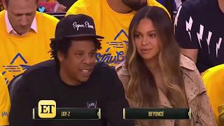 Beyonce's Reaction to a Woman Talking to JAY-Z