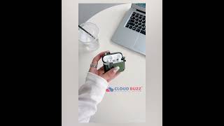 Anti-Scratch Protective PC (Hard) Airpod Case with Keychain Hook for Airpod Pro 2 | Airpod 4