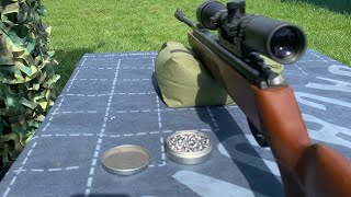 Hatsan 95 4,5 + Hawke Vantage 4-12x40 AO + H&N Baracuda 8 4,51 mm