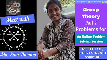 ɢʀᴏᴜᴘ ᴛʜᴇᴏʀʏ ᴘʀᴏʙʟᴇᴍꜱ ꜰᴏʀ ᴊᴀᴍ || ᴍꜱ. ꜱɪᴍɪ ᴛʜᴏᴍᴀꜱ ||ᴍᴀᴛʜꜱ ᴀꜱᴘɪʀᴀɴᴛꜱ
