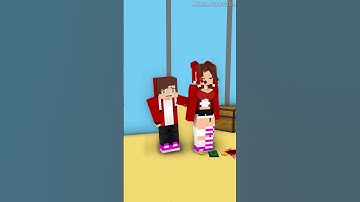 Dark JJ Ignoring Normal JJ - MAIZEN Minecraft Animation