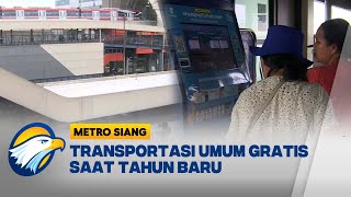 Tarif Gratis untuk MRT, LRT dan Transjakarta [Metro Siang]