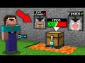 Minecraft NOOB vs PRO: HOW NOOB HACK CHEST WITH FACE SCANNER VS FINGERPRINT SCANNER VS DIAMOND LOCK?