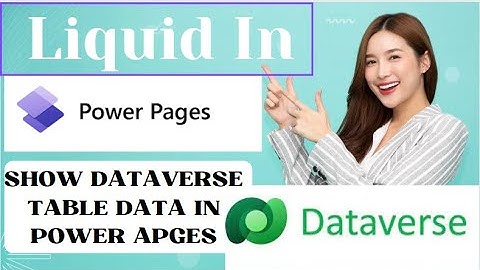 Display Dataverse Table Data In Power Pages by Using Liquid Language