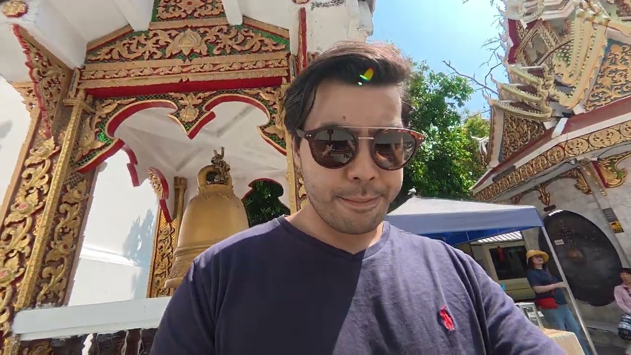 🇹🇭🐘 IRL en Thaïlande: Aujourd'hui Temple Doi Suthep à Chiang Mai partie 1