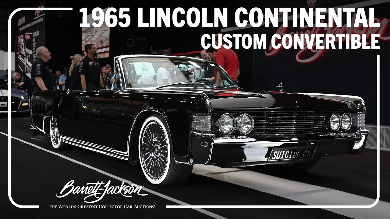 SOLD! 1965 Lincoln Continental Custom Convertible - BARRETT