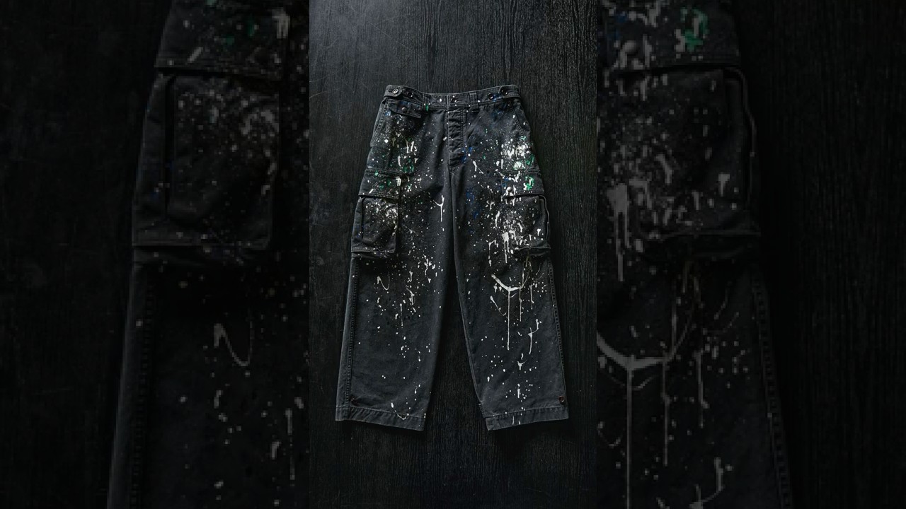 M-43 Modified Splashed Airborne Trousers - Schuray