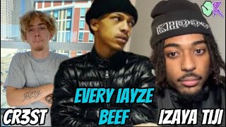 EVERY IAYZE BEEF: IZAYA TIJI & CR3STFALLEN (2)