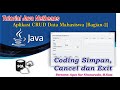Belajar Java Netbeans + Free coding || Aplikasi CRUD Data Mahasiswa [Bagian-2]