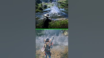 EXPLOSION IN WATER COMPARISON (RDR2 VS DAYS GONE) PART 5