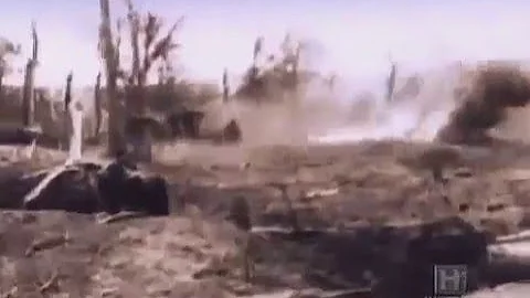 WWI - Germans attack with a Kleif M.1914 Flammenwerfer