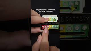 Cant Survive The School Day Without My Social Battery Pin.