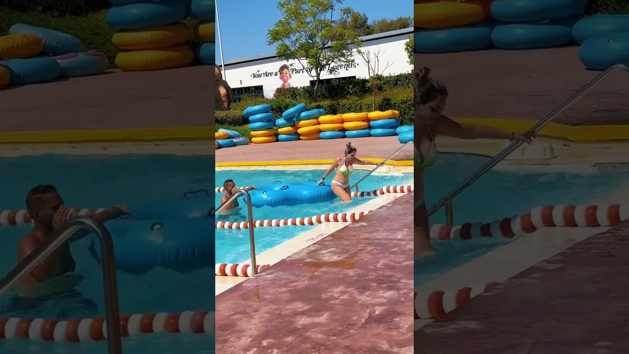 Fast Water Slide Enjoyment Water Park - Water World Relax🛟🐳 