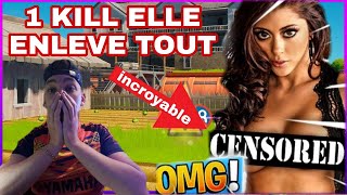 1 KILL = 1 VÊTEMENT EN MOINS ( je mets une fille a Poile ) 1 kill = remove 1 piece)