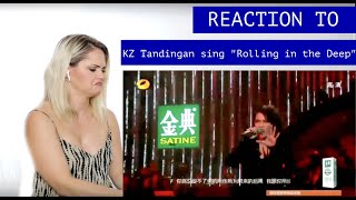 NYC Voice Teacher Reacts to ➠ KZ Tandingan sing Rolling in the Deep \\