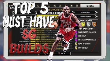NBA 2K18 - Top 5 Must Have Shooting Guard Builds