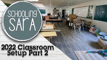2022 3rd Grade Classroom Setup Part 2