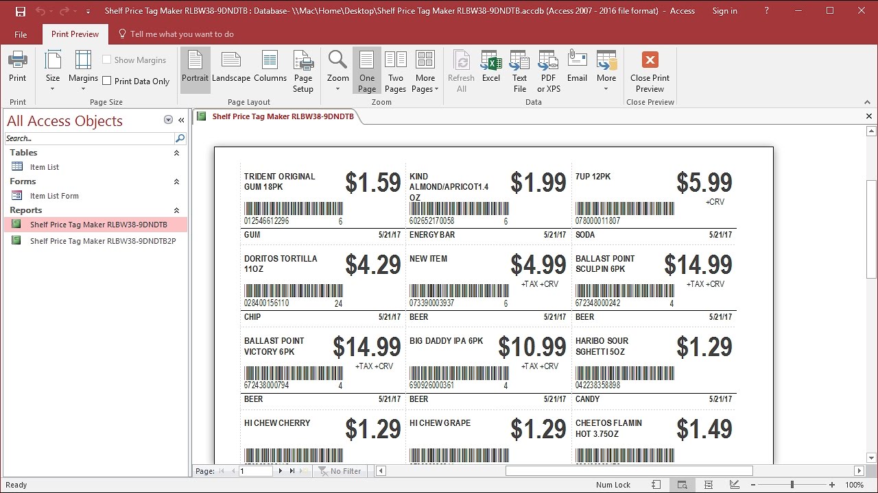 How To Use Price Tag Maker Free Download YouTube