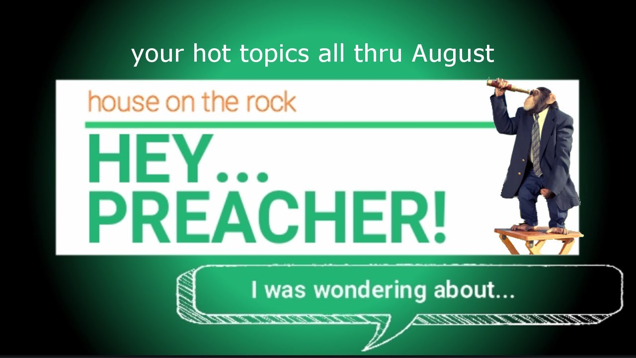 House on the Rock Fellowship Morning Message 8/2/2020 YouTube