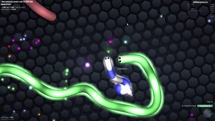 Slither.io' Is Hypnotically Addicting Adorable PvP Snake Action