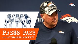 Nathaniel Hackett reflects on preseason loss to Bills: 'We've got to tackle better'