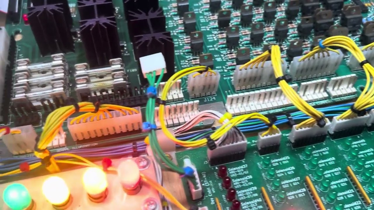 Williams WhoDunnit MPU and Driver Boards (GI hacked)