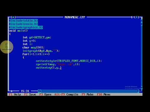C language | Graphics handling | CodeLearning