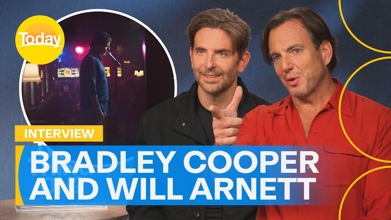 Bradley Cooper and Will Arnett chat about new film ‘Is This Thing On?’ | Today Show Australia