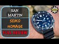 SAN MARTIN "KING TURTLE" FULL REVIEW. I also take it for a dip in the sea!