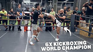 Sparring Egyptian Pro Fighters (6x Kickboxing World Champion)