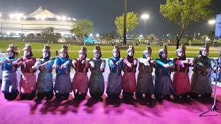 Saman Dance ( Indonesian Dance ) at FIFA Arab Cup Qatar December 2021