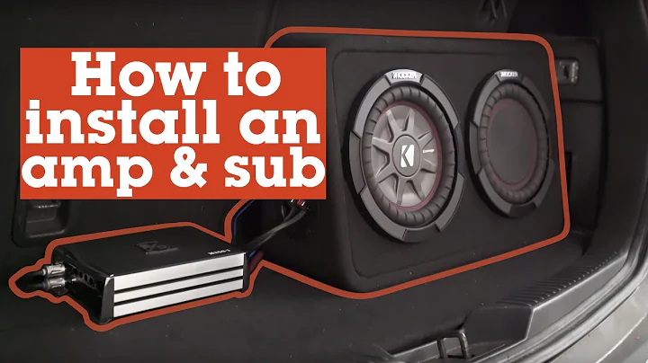 How to install an amp and sub in your car | Crutch...