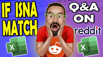 How to use an IF, ISNA, and MATCH Function in Excel