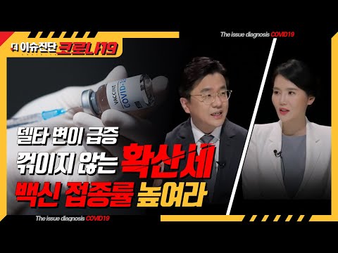 델타변이 급증...결국 백신 접종률에 달렸다 [#더이슈진단코로나19] / YTN 사이언스