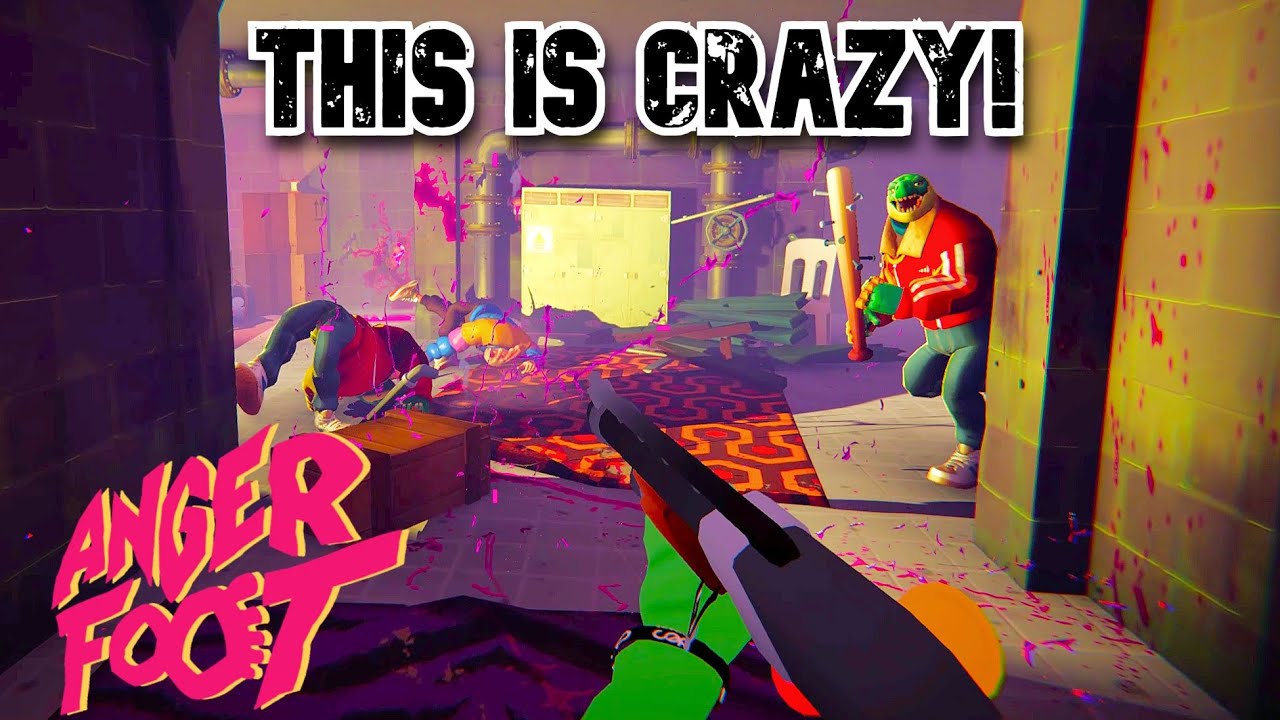 This Game Is CRAZY!!! (Satisfying Brutal Kills!) - Anger Foot Demo