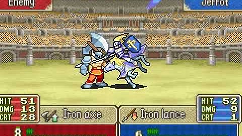 FE6 Jerrot defeats RNGod in a fight
