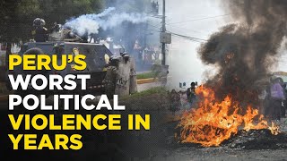 Peru Protest Live: 50 Demonstrators Shot Dead As Protest Rages In Lima, Volunteers Mourn