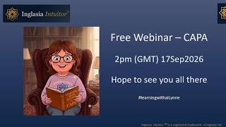 Pharmaceutical Corrective Action Preventive Action - Webinar Recording - 17 September 2026