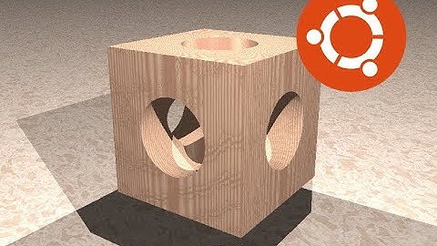 How to Install and Run POV-Ray in Linux Ubuntu 20.04 LTS (it