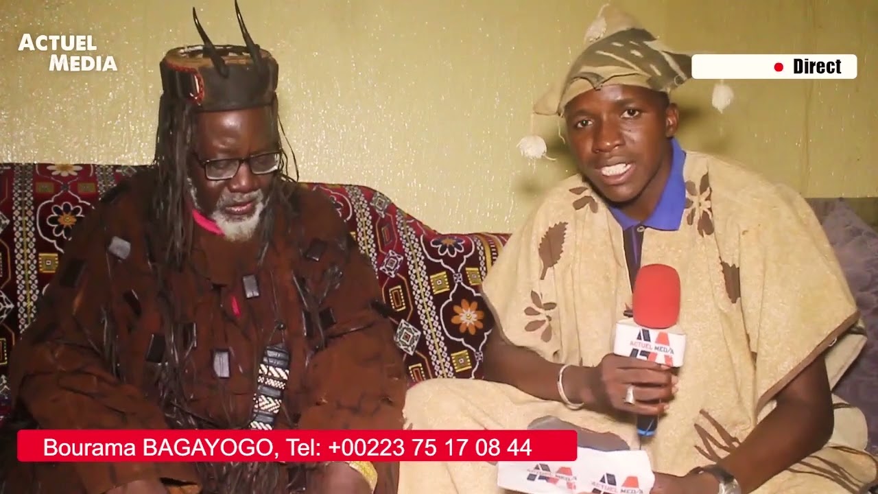 #Bourama_Bagayogo et son fils Hamady dans l'émission Doni kene