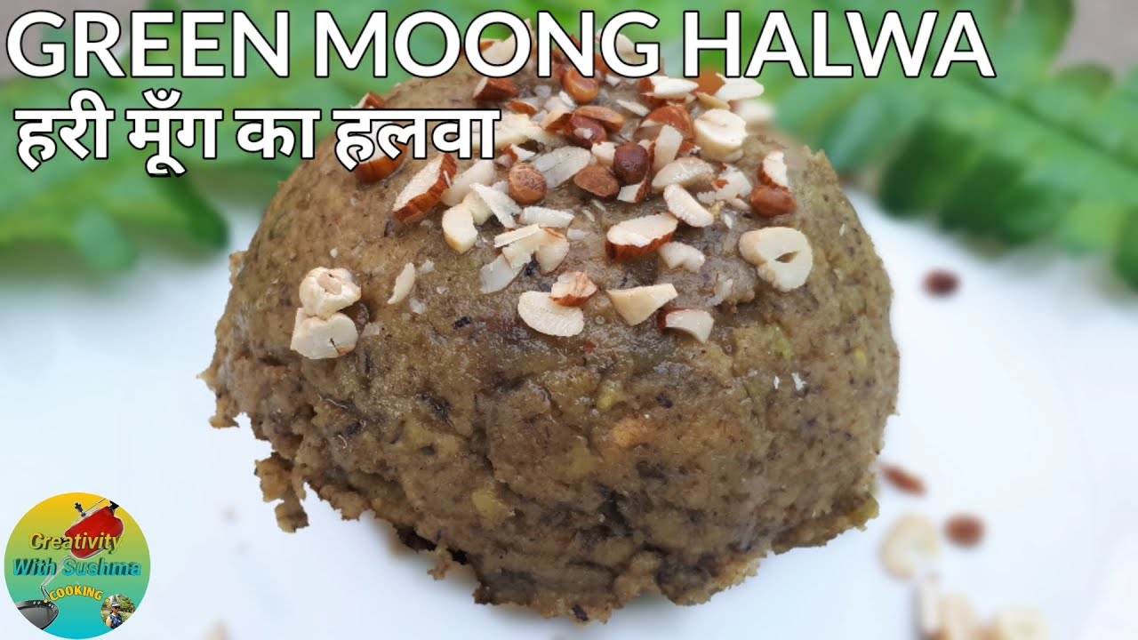Rajasthani green gram halwa