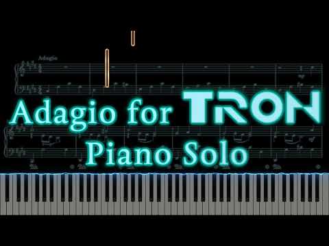 Adagio for TRON piano solo