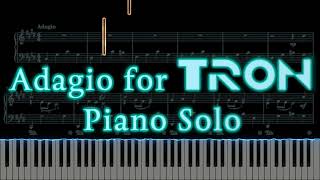 Adagio for TRON piano solo