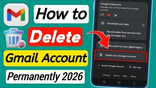 Gmail Account Delete Kaise Kare | How to Delete Gmail Account Permanently (2026)