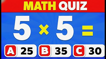 Can You Pass This Maths Quiz...? ➕➖➗✖️🧠 Easy to Impossible! | Foxy Guess
