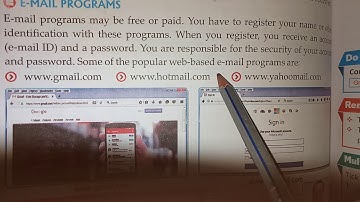 Class 5/ lesson 7/ E-mail programs