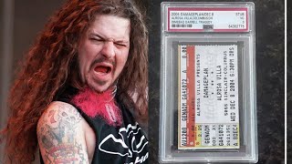 Ticket Stub For Sale From Dimebag Darrell's Last Show