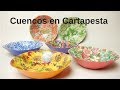 💖  Cuencos en Cartapesta - Fáciles y Rápidos de hacer